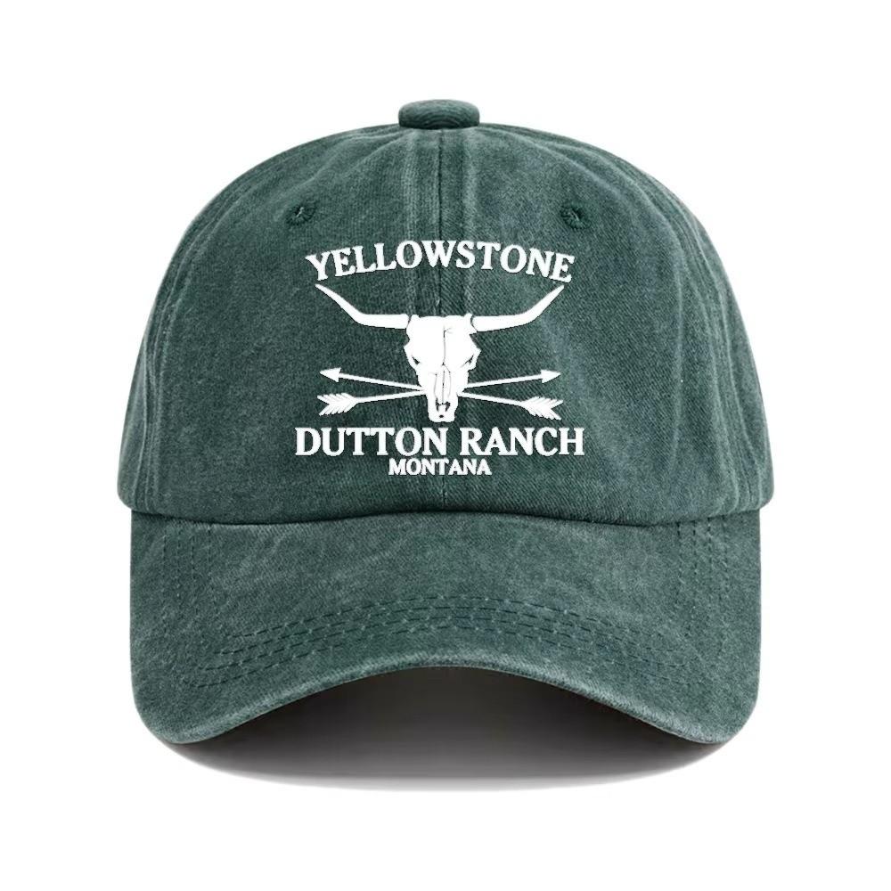 Adjustable Western Cowboy Baseball Hats Washed Cotton Sun Hat Fashion Dad Hat  for Men Women