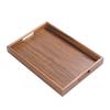 Wooden Trays Natural Tea Tray Food Plate Platter Decorative Trays Fruit Snack Coffee Breakfast Storage Plate Kitchen Accessories