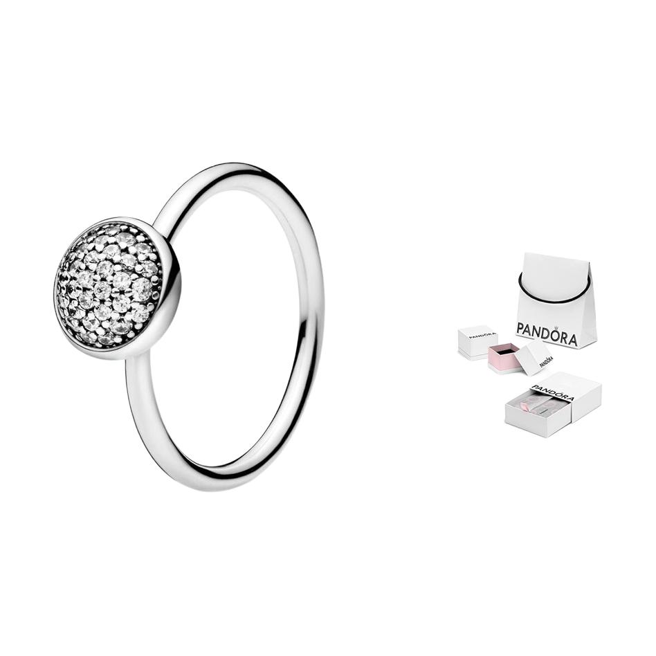 Pandora TIMELESS 925 Sterling Silver Rings Women's 191009CZ