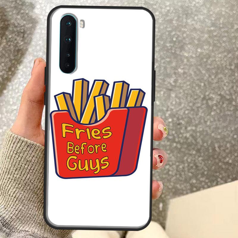 French Fries Before Guys Case For OnePlus 15 13 12 11 10 10R 12R 13R 15R 13T 10T 8T Nord 5 CE 2 3 4 Lite N20 N30 Coque