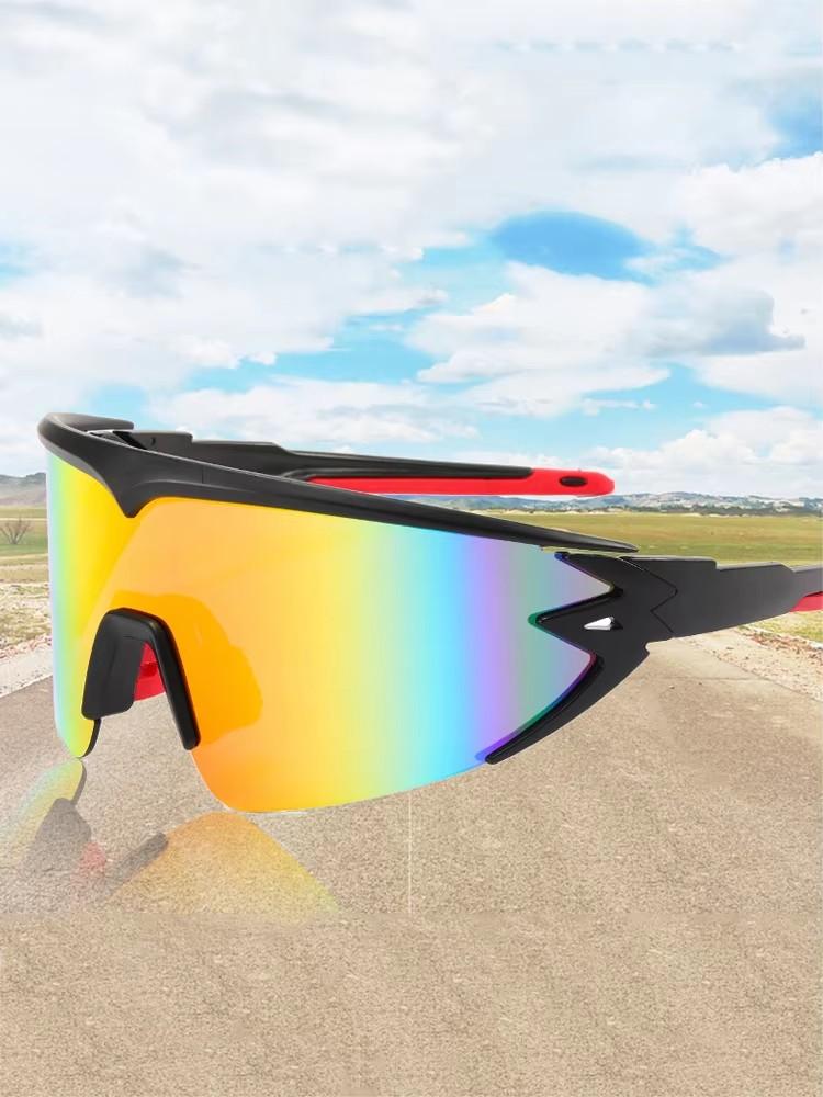 New Cycling Sunglasses for Men Women Trendy Outdoor Sports Windproof UV Protection Glasses 8307