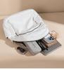 Women's Large Soft Leather Backpack - Casual Travel & College Bag