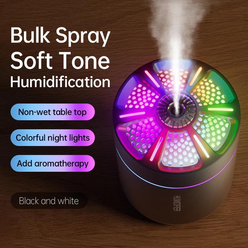 Mini Air Humidifier USB Electric 180ML Aroma Diffuser Essential Oil Purifier Aromatherapy Colorful Lights For Car Home Bedroom