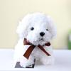 Multicolor Sheep Keychain Ring Plush Alpaca Dolls Key Chain Charm Cute Ring On Bag Car Key Pendant Women Jewelry Accessories