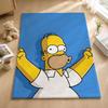 Cartoon T-The Simpsonss Throw Blankets Soft Warm Flannel Blanket Bedding For Bed Living Room Home Sofa