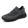 New Outdoor Fly-woven Sports Shoes Men's Shoes Breathable Casual Shoes Mesh Large Size Shoes Men's Running Shoes