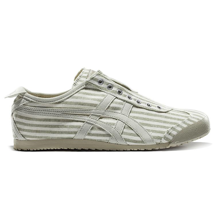 Onitsuka Tiger MEXICO 66 Textile, Synthetic Leather Cushioning Slip Resistant Abrasion Resistant Low top Casual Shoes D607N-0502