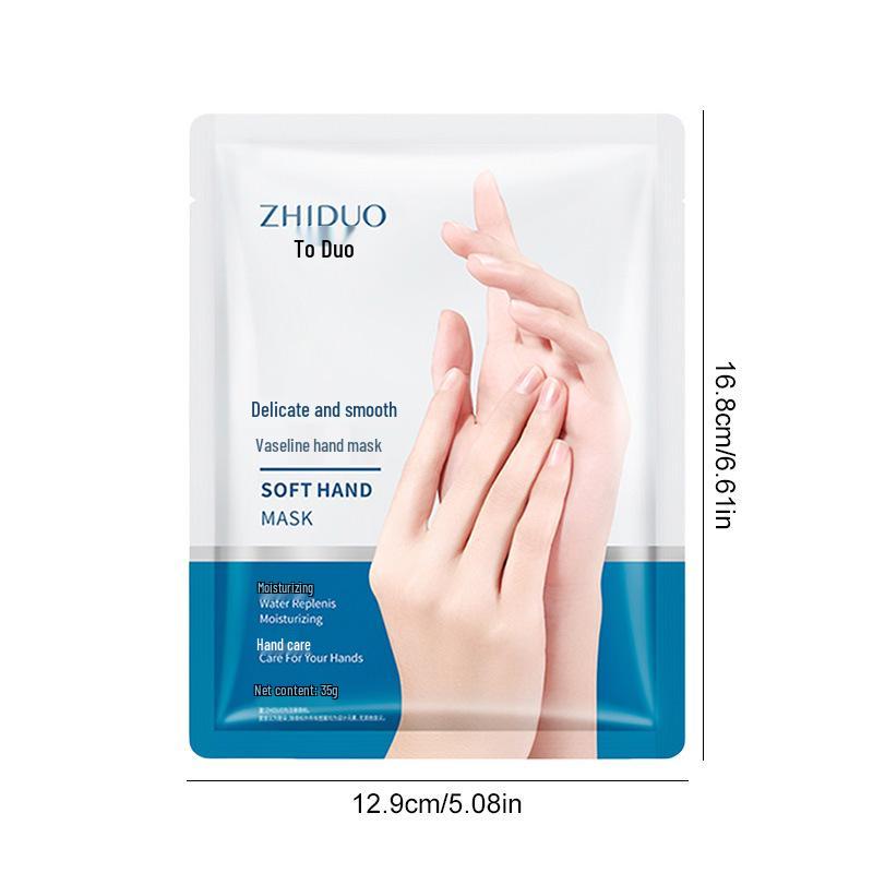 Nail & Hand Moisturizing Mask: Hydrating & Whitening Treatment for Dry, Cracked Hands with Repair and Anti-Aging Benefits