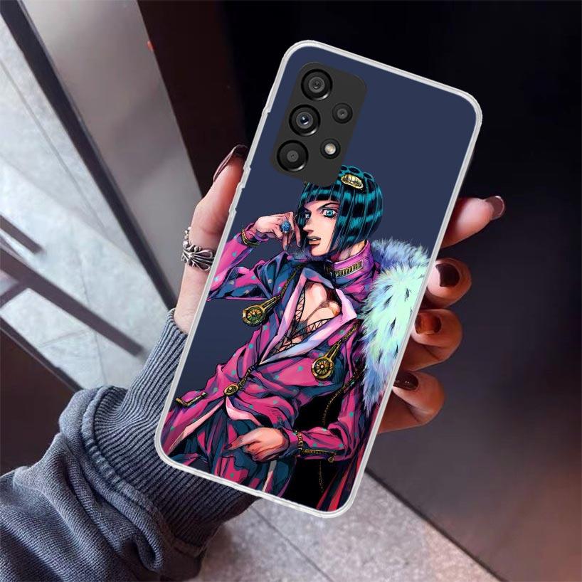 JoJo Adventure Bruno Buccellati Phone Case For Samsung Galaxy A17 A57 A37 A16 A26 A36 A56 A15 A25 A35 A55 A14 A13 A54 A53 A34 A2