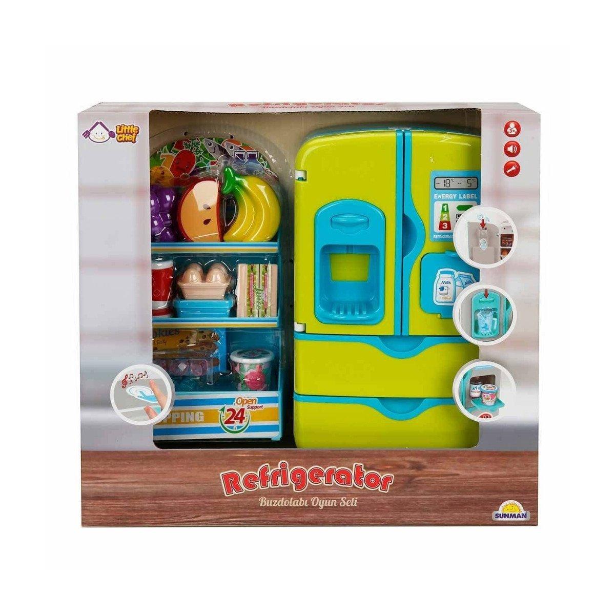 

2576 Sunman Little Chef Набор для игр со звуком и подсветкой для холодильника