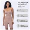 Women Seamless Open Crotch Body Shaper Tummy Control Butt Lifting Bodysuit Shapewear