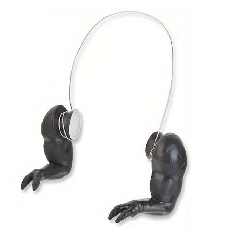 Cross-border New Chicken Arm Ornament Funny Dinosaur Spoof Pet Prop Chicken Arm Black