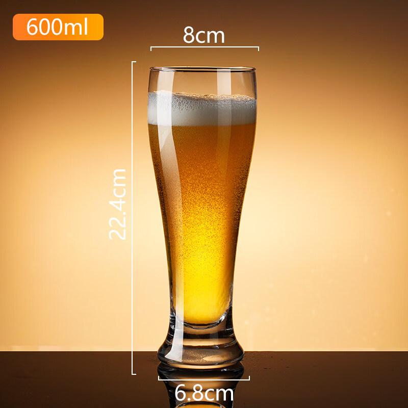 ZISIZ Thickened Handmade Craft Beer Glass
