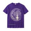 Unisexdala TShirt Tree Of Life Tattoo Style Shirt TShirt Simple Style Cotton Boy Tops Shirt Printed Fashion T Shirts