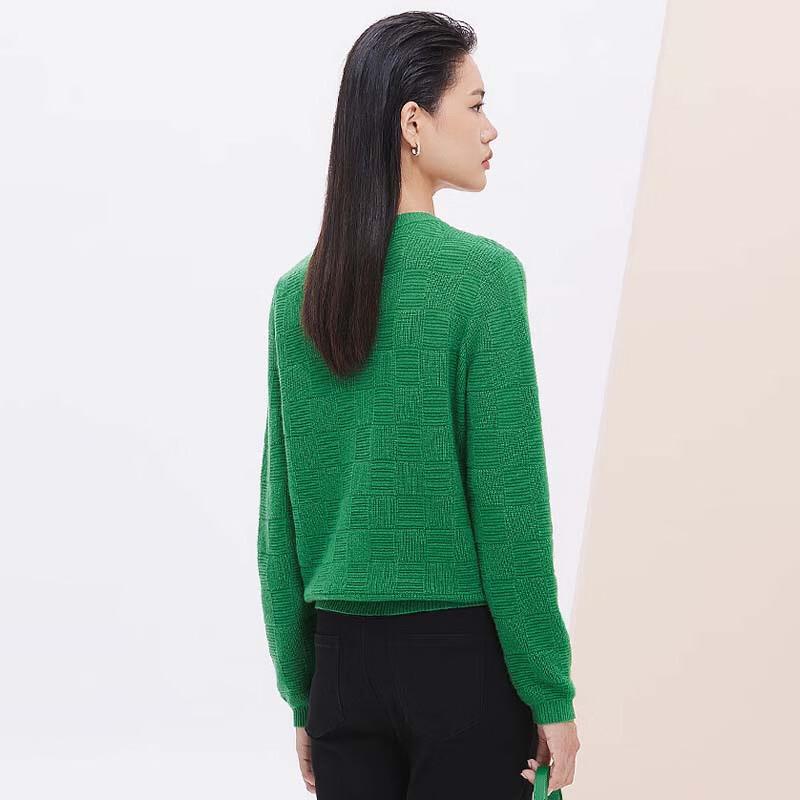 JESSIE Women's Simple Crew Neck Knit Sweater JMWHM464