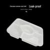 Disposable 4+1 Compartment Meal Box