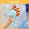 Seahorses Crabs Starfish Plush Keychain With Pressing Will Produce Sound Design