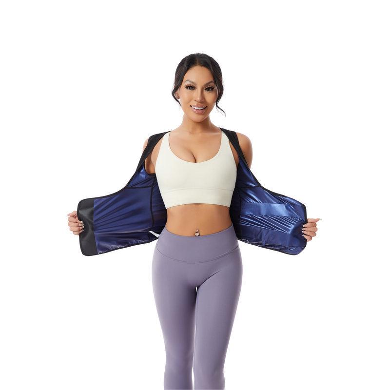 Women's Waist Cincher Vest Sweat-Inducing Shapewear - Extreme Sweat Suit Sportswear Top