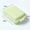 New Portable Weekly Pill Organizer 8 Grids Medicine Pill Box Small Travel Vitamin Cases Container Storage Tablet Fish Oils Tools