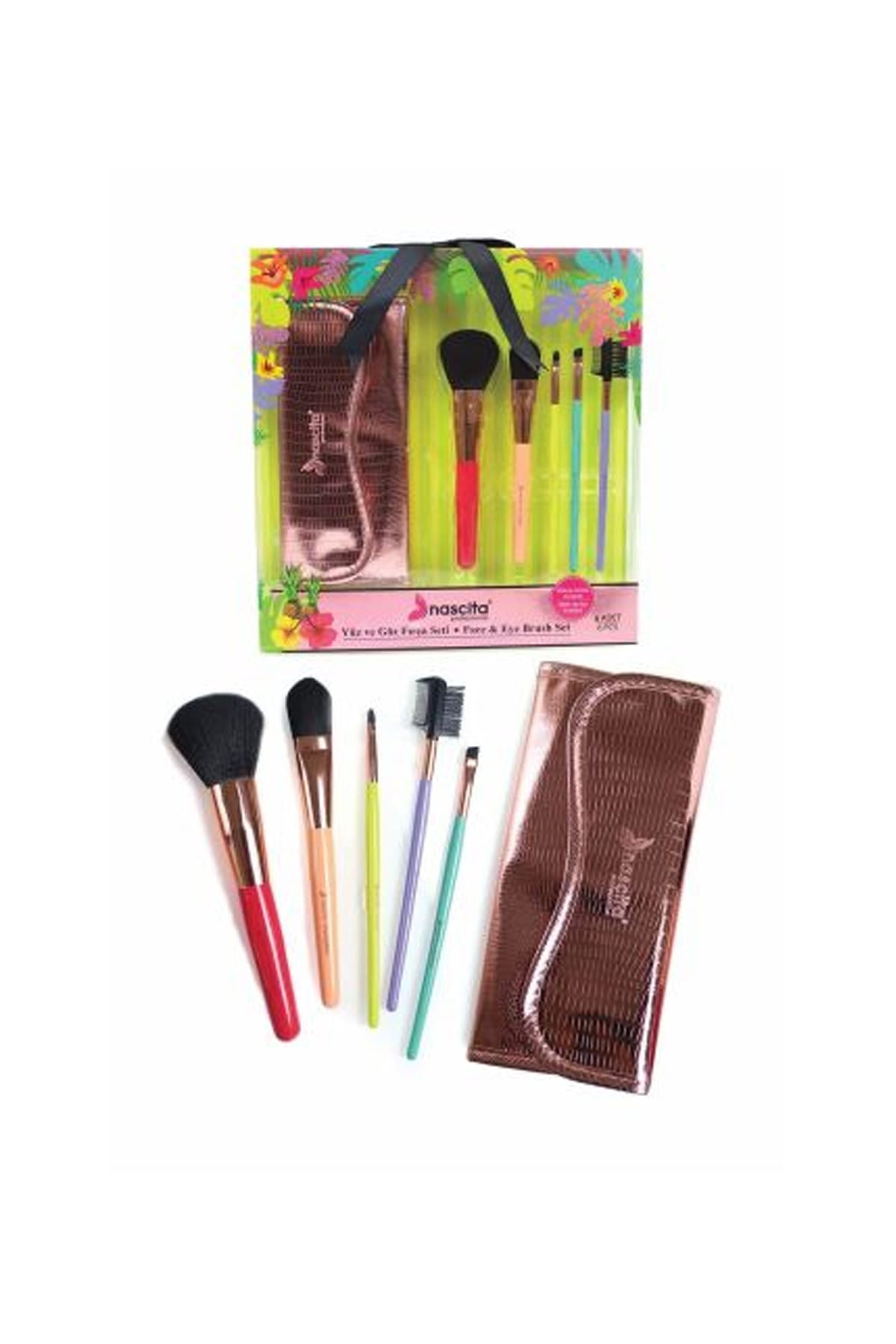 

Nascita Brush Набор из 5 кистей для лица и глаз