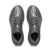 Li Ning De Lu Cushioning Slip Resistant Abrasion Resistant Rebound Low top Casual Running Shoes Men's Coal Smoke Gray ARNV009-34