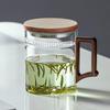 Mingguang High Borosilicate Glass Tea Infuser Cup