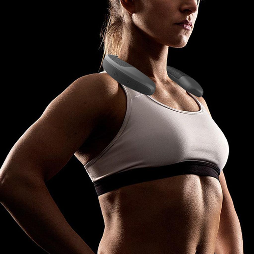 Nackenbügel-Lautsprecher Multifunktion Freisprecheinrichtung Klare Anrufe Stereo-Sound Bluetooth Drahtlos Tragbarer Lautsprecher