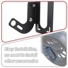 Fit for Triumph Bonneville Speed Twin STREET TWIN BONNEVILLE BOBBER Side Fender Eliminator Side Mount License Plate Holder