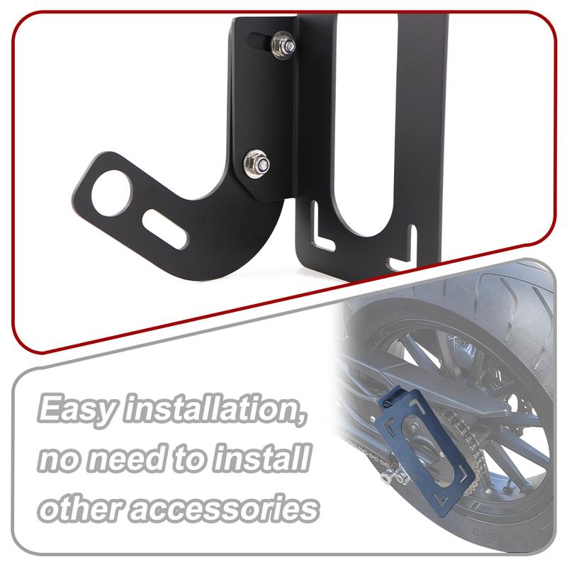 Fit for Triumph Bonneville Speed Twin STREET TWIN BONNEVILLE BOBBER Side Fender Eliminator Side Mount License Plate Holder