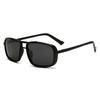 Luxury Rectangle Men's Sunglasses Vintage Metal Steam Punk Sun Eyeglasses Men Classical Outdoor Driving Shades Summer Eyeglasses