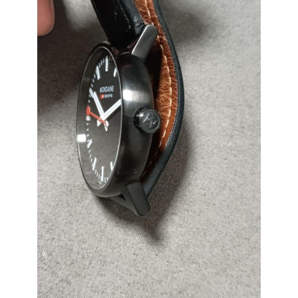 Used MONDAINE Watch Black