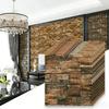 38.5cmx35cm 3D Soft Foam Brick Wall Sticker Self Adhesive Wallpaper Decor White Black For Household Indoor Living Room Wall