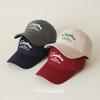 Oversized Sun Hat With Embroidered Letters And Soft Top For Men Women Travel And Outdoor
