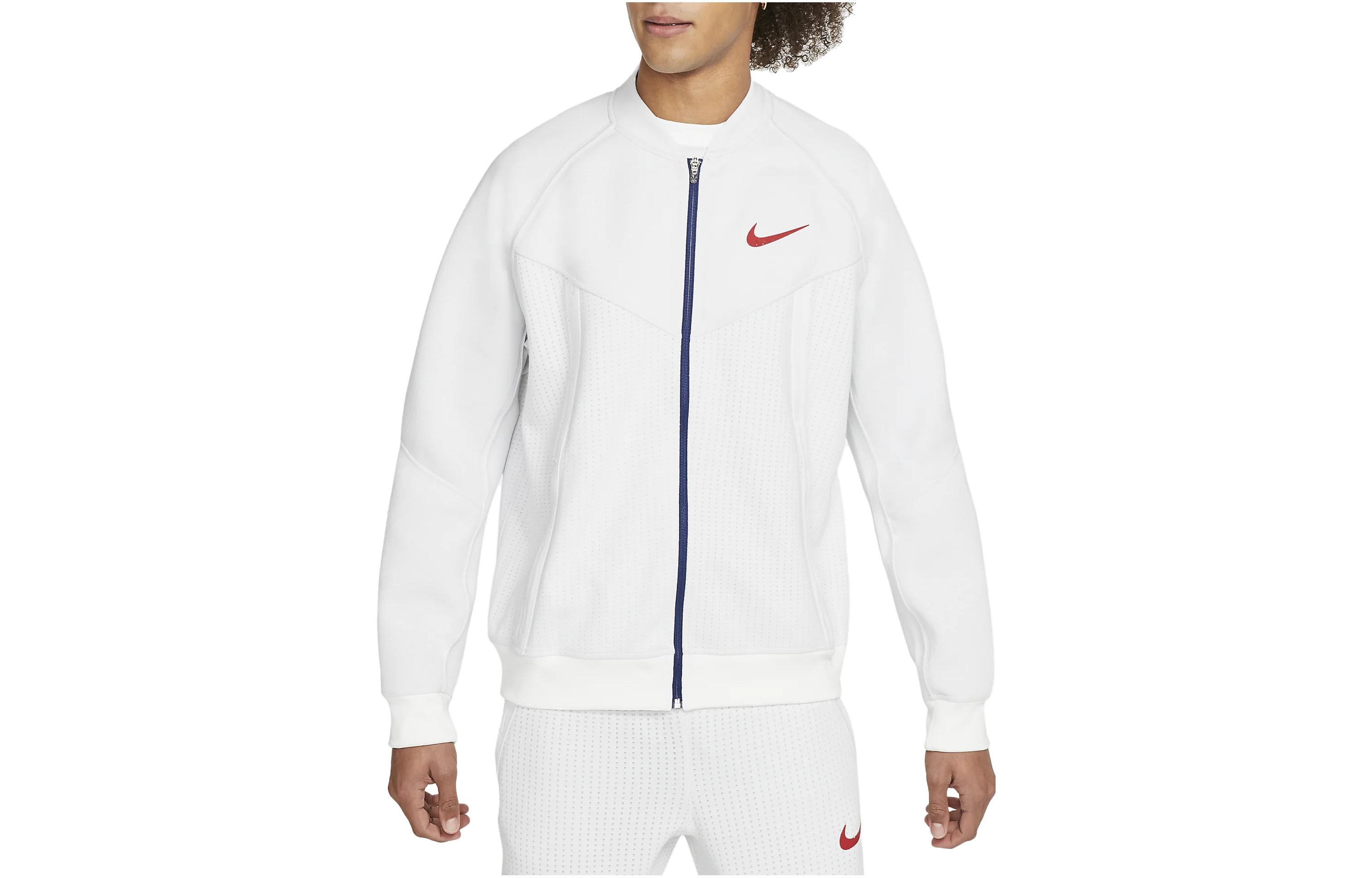 Nike Jackets Men s White Crew Neck Moderate Other CW0300-100 S