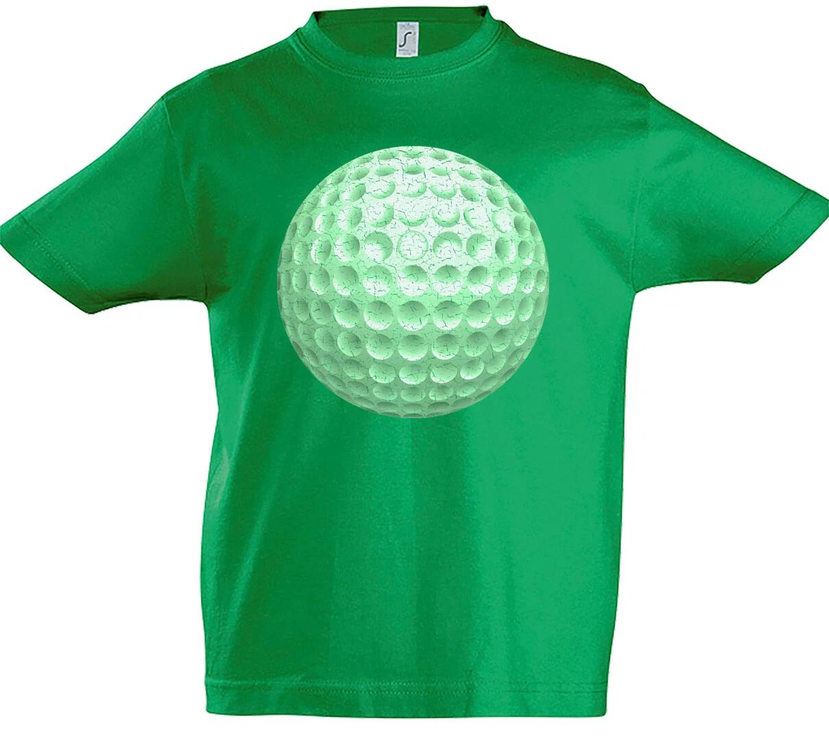 Golf Ball Kids Boys T-Shirt Player Passion Love Addiction Gulf Caddy- 160