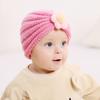 Child Cute Newborn Big Flower Winter Infant Knitted Hats Beanie Cap Baby Hat Kids Bonnet Hat