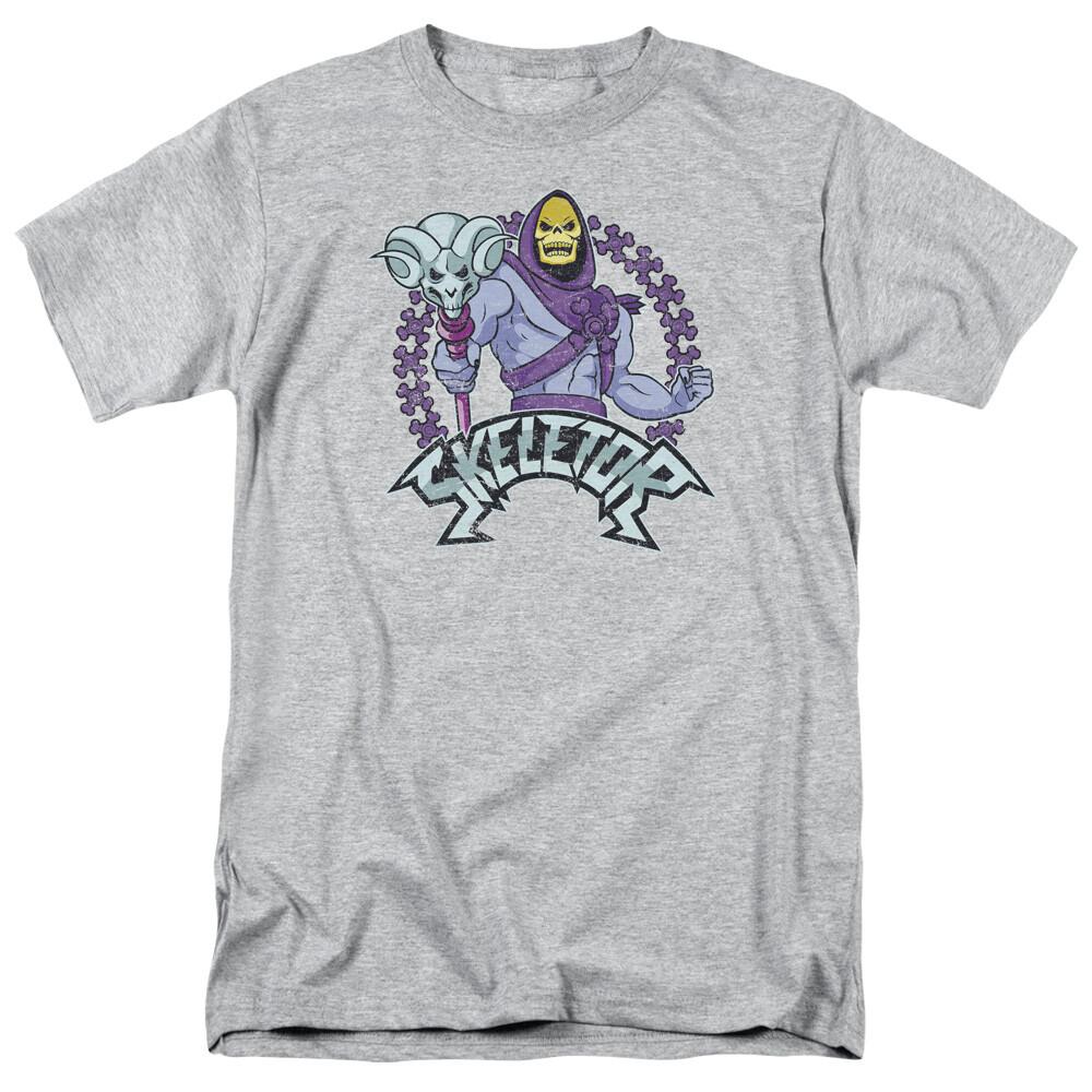 Masters of the Universe Skeletor T Shirt Mens Licensed Cartoon He-Man Gray XXXL