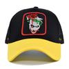 Clown Baseballkappe bestickte Schirmmütze Netzmütze stilvolle Kappe mit gebogenem Schirm Sonnenschutzmütze Netzmütze