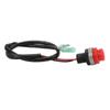 Boat Outboard Engine Motor Start Stop Switch 45cm Cable Push Type Keyless Universal for Marines