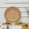 Bamboo Woven Winnowing Basket & Drying Tray for Farmhouse Use