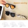 6Pieces Glasses Rack Adhesive Holders Compact Glasses Storage Solution For Home Office And Vehicle Interiors
