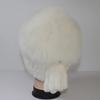 Winter Knitted Real Fox Fur Hat With Tail Women Warm Soft Real Rex Rabbit Fur Hats Natural Luxury Quality Genuine Fur Caps