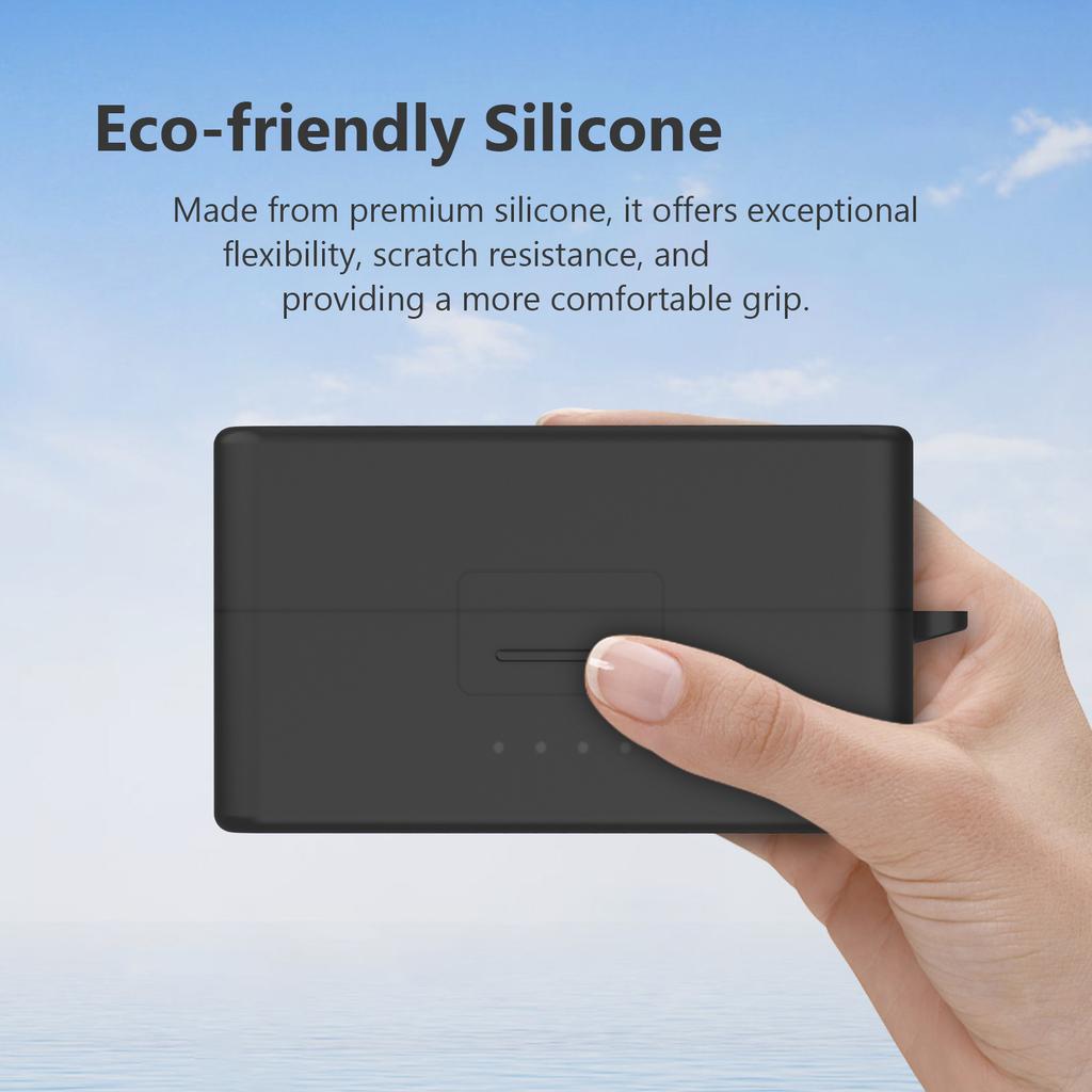 Shockproof Silicone Case For Mic 3 Microphone Charging Case Dustproof Protections Lightweight Easy Installation