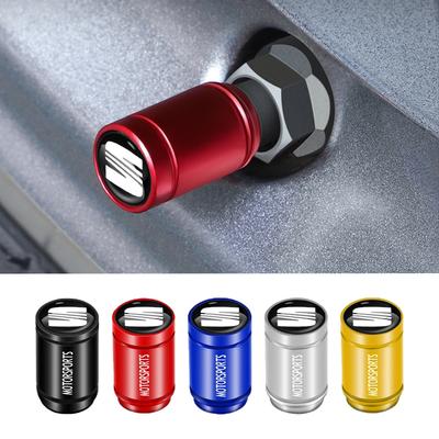 Heißes Auto-Styling Metall Auto-Reifenventilkappen Staubschutz Zubehör für Ibiza Leon Arona Ateca Tarraco Alhambra Cupra