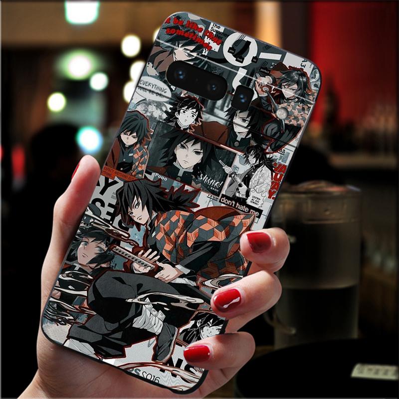 

Чехол для телефона Google Pixel 10 Pro XL 9 Pro XL 9A 8 7 6 Pro Pixel 8A 7A 6A Pixel 8 7 6 5 Kimetsu No Yaiba Клинок рассекающий демонов Аниме Google Pixel 9