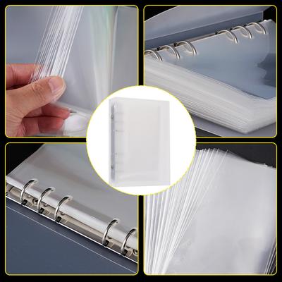 100-Page Coin Collection Book Loose-Leaf Book Moisture-Proof Dust-Proof Collecting Displaying Banknotes Coins Stamps Paper Cards