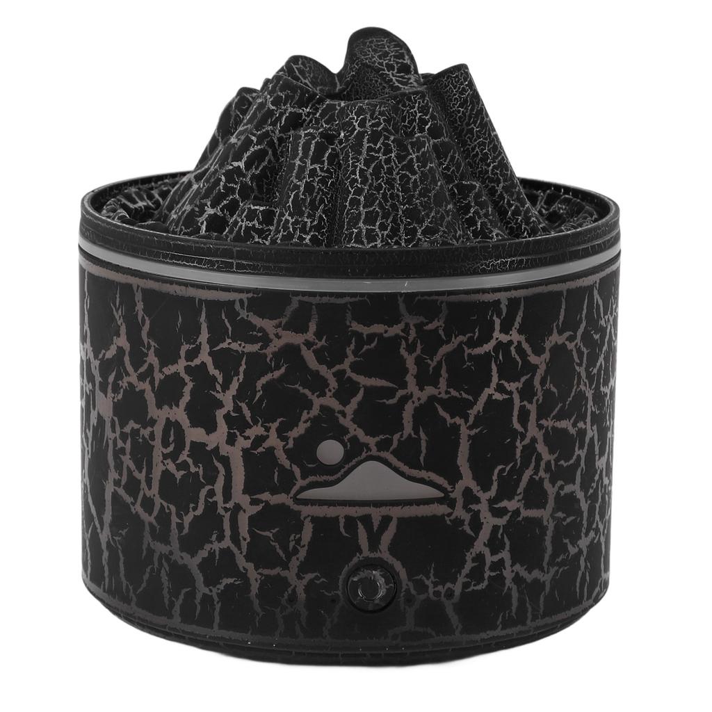 Volcano Diffuser 5V 180ml Relaxing Auto Off Warm Atmosphere Flame Humidifier for Home Bedroom Office