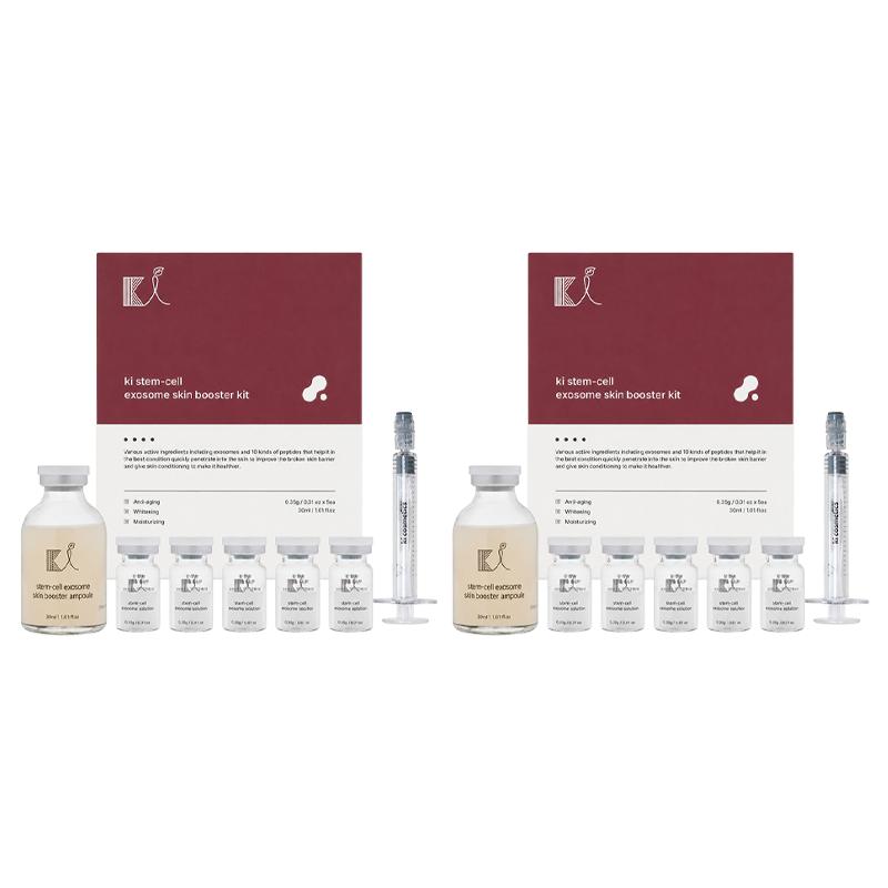 KI Cosmetics Stem-Cell Exosome Skin Booster Kit (30ml / 6ml × 5 Kits) (3 Options)