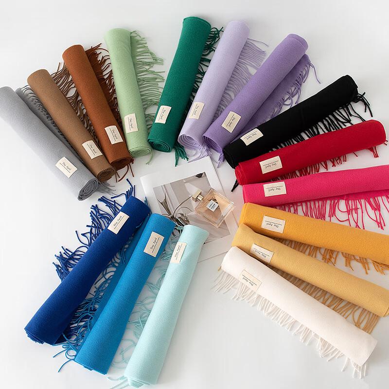 Cashmere-Feel Winter Scarf