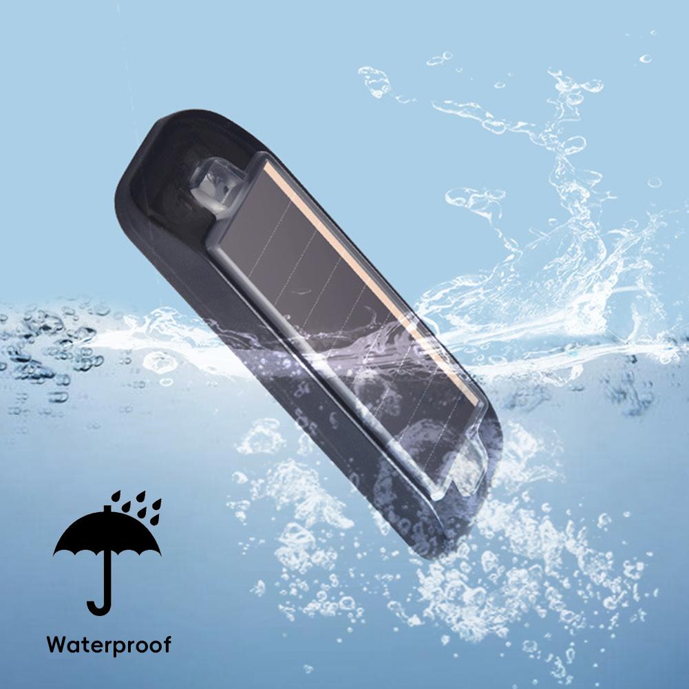 Автомобильный солнечный предупреждающий световой сигнал светодиодный фонарик индикатор — фото 5